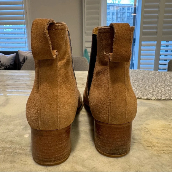 Rag & Bone Tan Suede Chelsea Boots - Women’s 39 - Picture 4 of 13